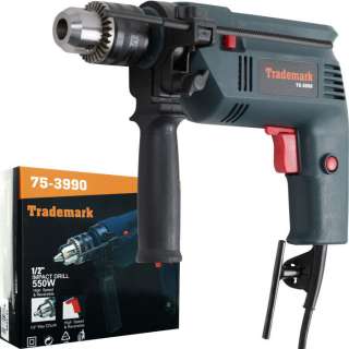 Corded Hammer Drill   .5 inch Chuck by Trademark Tools 844296066841 