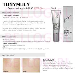 Tonymoly Expert Hyaluronic Acid BB Cream 50ml BELLOGIRL  