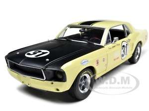 1967 FORD MUSTANG #31 T/A JERRY TITUS TRIBUTE ED 1/18  