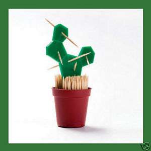 New Toothpick Stand Cactus Dispenser Holder Lovely Gift  