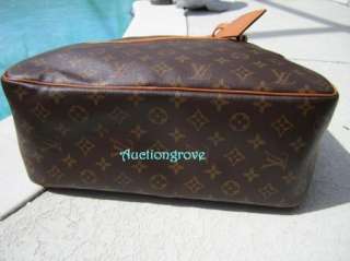 Louis Vuitton Authentic Monogram Deauville Beauty bag purse & key 
