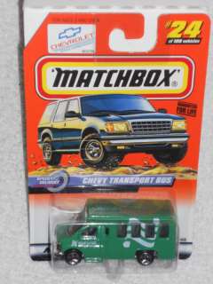 Matchbox 99 Speedy Delivery Series Chevy Transport Bus  