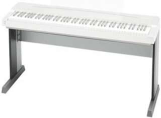 Matching Silver Stand for the Yamaha P70S. Features a contemporary 