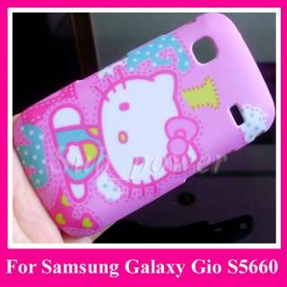 Samsung Galaxy Gio s5660 hard Case cover hello kitty PK  