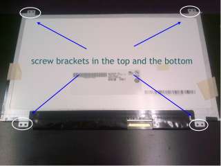 NEW B116XW03 V.2 11.6 LED LAPTOP SCREEN WITH BRACKETS FOR ACER  