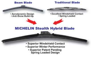 Brand New Design Michelin Stealth Wiper Blade 24  