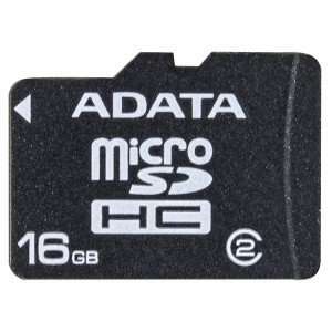  ADATA 16GB Class 2 microSDHC Memory Card Electronics