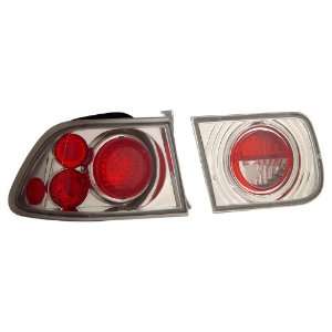Anzo USA 221060 Honda Civic Chrome Tail Light Assembly   (Sold in 