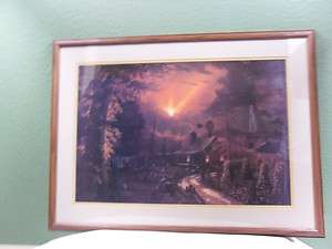 Jesse Barnes Collector Print Memories (1984 lithograph, framed 