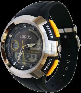 Z012 X001 Lorus Mens Gents Analogue Digital Alarm Watch  