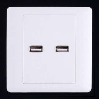 USB Ports Wall Plate Coupler Outlet Socket Panel  