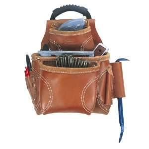 Custom Leathercraft 21683 Nail and Tool Bag, 8 Pocket