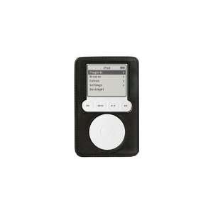  DLO PodFolio Leather Jacket for 3G iPod Black  Players 