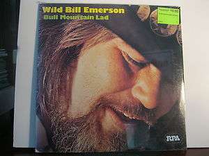 Wild Bill Emerson Bull Mountain Rare Country LP SEALED  