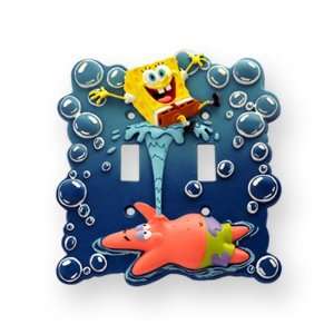  Spongebob Squarepants Decorative Switchplate ~ Double 