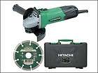 HITACHI G12SSCD 110 VOLT 115MM ANGLE GRINDER IN CARRYIN