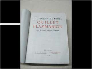   dictionnaire quillet flammarion 1963