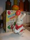 mm JAPAN BALLOON RABBIT wind up Coniglio con pallone MB