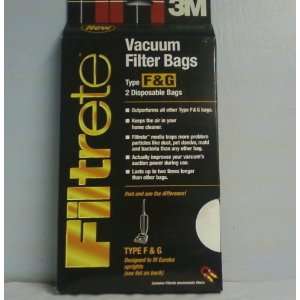  3M Eureka Upright F & G Filtrete Vacuum Bags Pk of 2