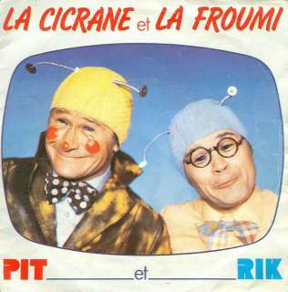   .PIT ET RIK   La cicrane et la froumi (1981) (AZ 1824)