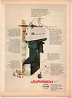 1970 Vintage Ad Johnson Sea Horse 60 HP Outboard Motors