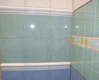 Johnsons Fabulous Aquamarine Green Bathroom Wall Tiles  