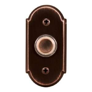Heath/Zenith 600 AC Wired Push Button with Recessed Mount with LED 