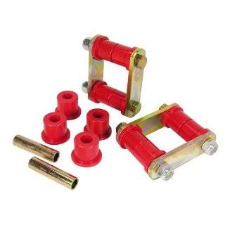 Prothane 7 1009 Red Front Spring and Shackle Bushing with Superlift 