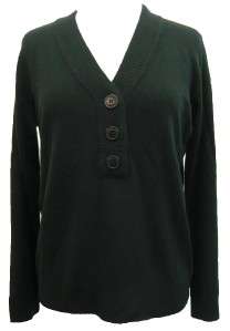 Kenneth Cole Reaction black cardigan sweater size M  