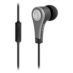  iFrogz Audio Quake Gray In ear Headphones with Inline 