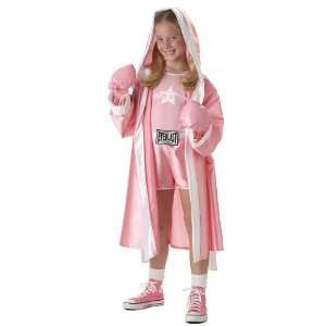  Pink Boxer Girl Kids Costume Toys & Games