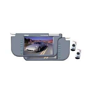   Car 9.2 Right & Left Sun Visor LCD Monitor Black or Gray Car