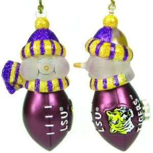 LSU TIGERS ALL STAR LIGHT UP CHRISTMAS ORNAMENTS (3 