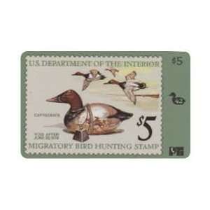 Collectible Phone Card Duck Hunting Permit Stamp Card #42 Void After 