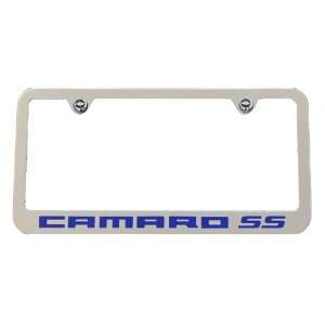  2010 2011 Chevrolet Camaro SS License Plate Frame   Blue 