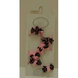  baby Hair Band   Pink and Brown Baby