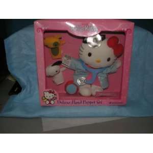  Hello Kitty  Deluxe Hand Puppet Set Toys & Games