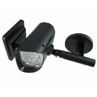 Solar Powered 4 LED Wall Mounted Accent Spot Light
