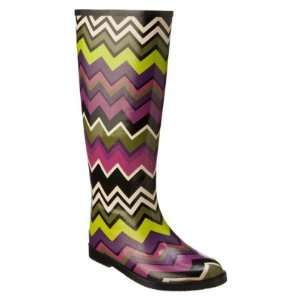 Girls Missoni for Target® Zig Zag Tall Rain Boots   Purple   Size 2