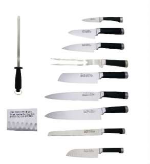 pro line 11 piece fusion professional sushi knife set