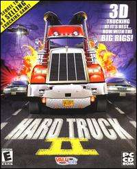 Hard Truck II 2 PC CD drive big rig 18 wheeler trucker road driving 