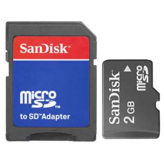 New SanDisk 2GB Micro SD Memory Card MicroSD 2 G GB 2G  