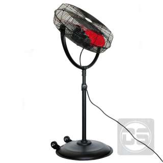 AIR FOXX PFD20a 20inch HEIGHT ADJUSTABLE INDUSTRIAL FAN  