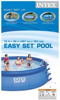   15 x 42 Easy Set Swimming Pool w/ Pump & Ladder 078257398393  