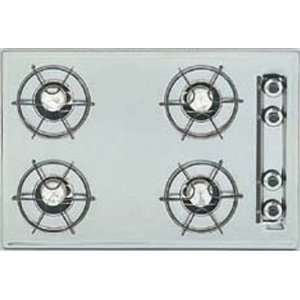  Summit Chrome Open Burner Cooktop ZTL053 Appliances