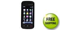 Nokia 5800 XpressMusic Black unlocked GSM touch screen phone with Wi 