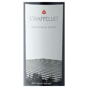   Chappellet Mountain Cuvee Napa Red Blend 750ml Grocery & Gourmet Food