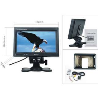 TFT LCD Car Headrest Stand Alone Color Monitor  