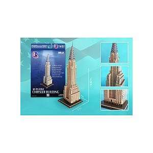  Chrysler Building, 70 Piece 3D Jigsaw Puzzle Made by 3D 