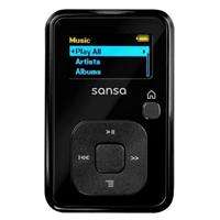 Sandisk (SDMX18R 004GK A57 RB) 4GB Sansa Clip+  Player   Black 